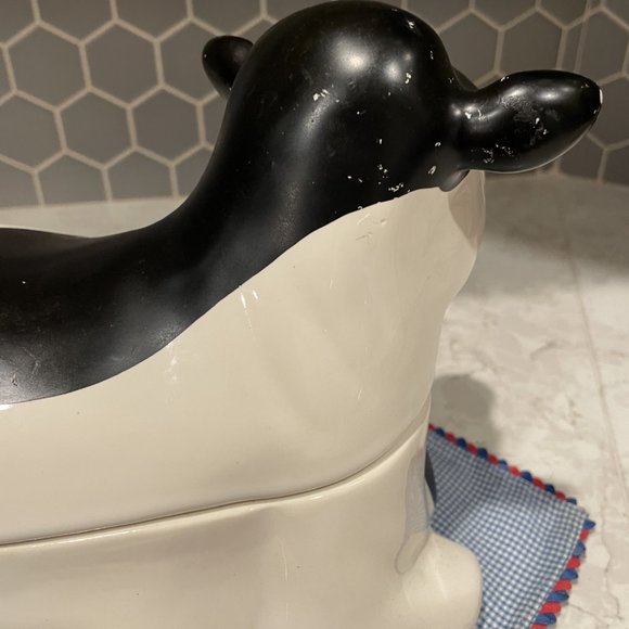 RARE Vintage McCoy Cow Cookie Jar - Picture 4 of 9